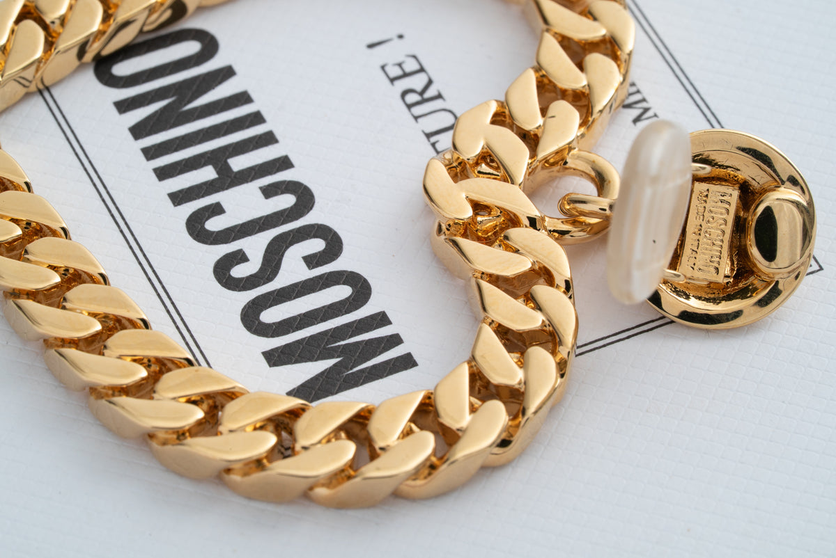 MOSCHINO COUTURE! - 2024 Heart Chain Earrings