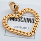 MOSCHINO COUTURE! - 2024 Heart Chain Earrings