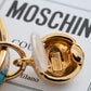 MOSCHINO COUTURE! - 2024 Enamel Hoop Earrings