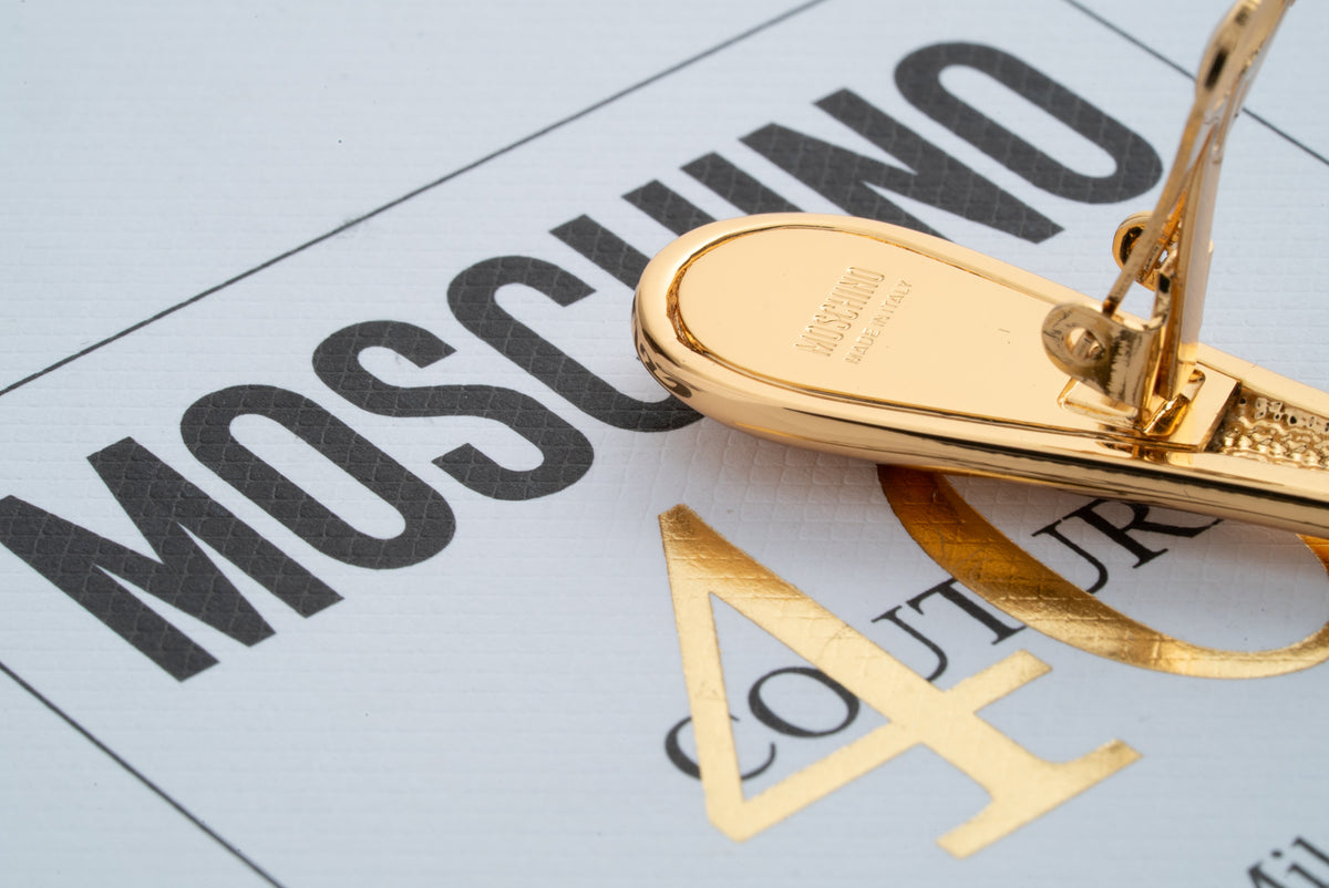 MOSCHINO COUTURE! - 2024 Exclamation Point Statement Earrings