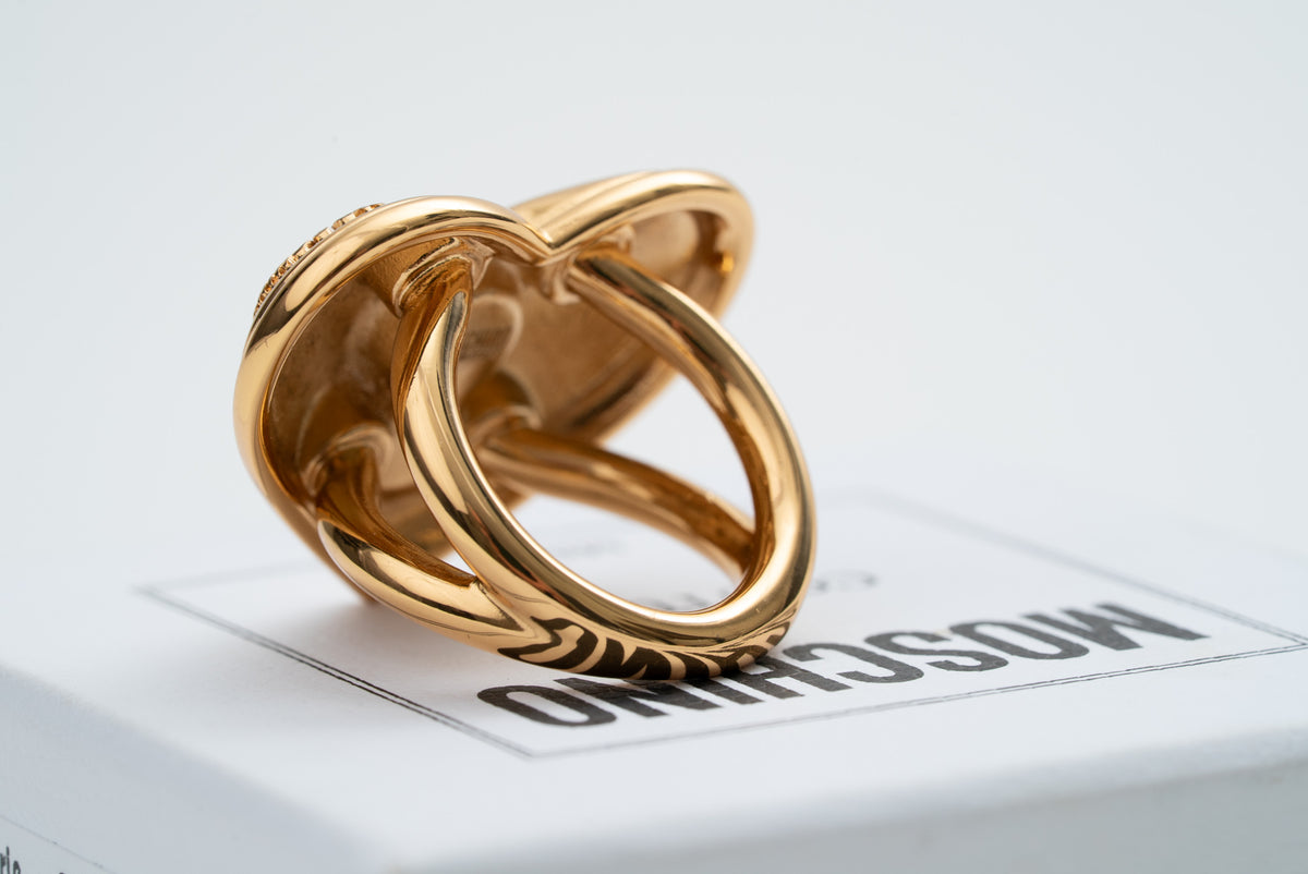 MOSCHINO COUTURE! - 2024 Keyhole Heart Ring