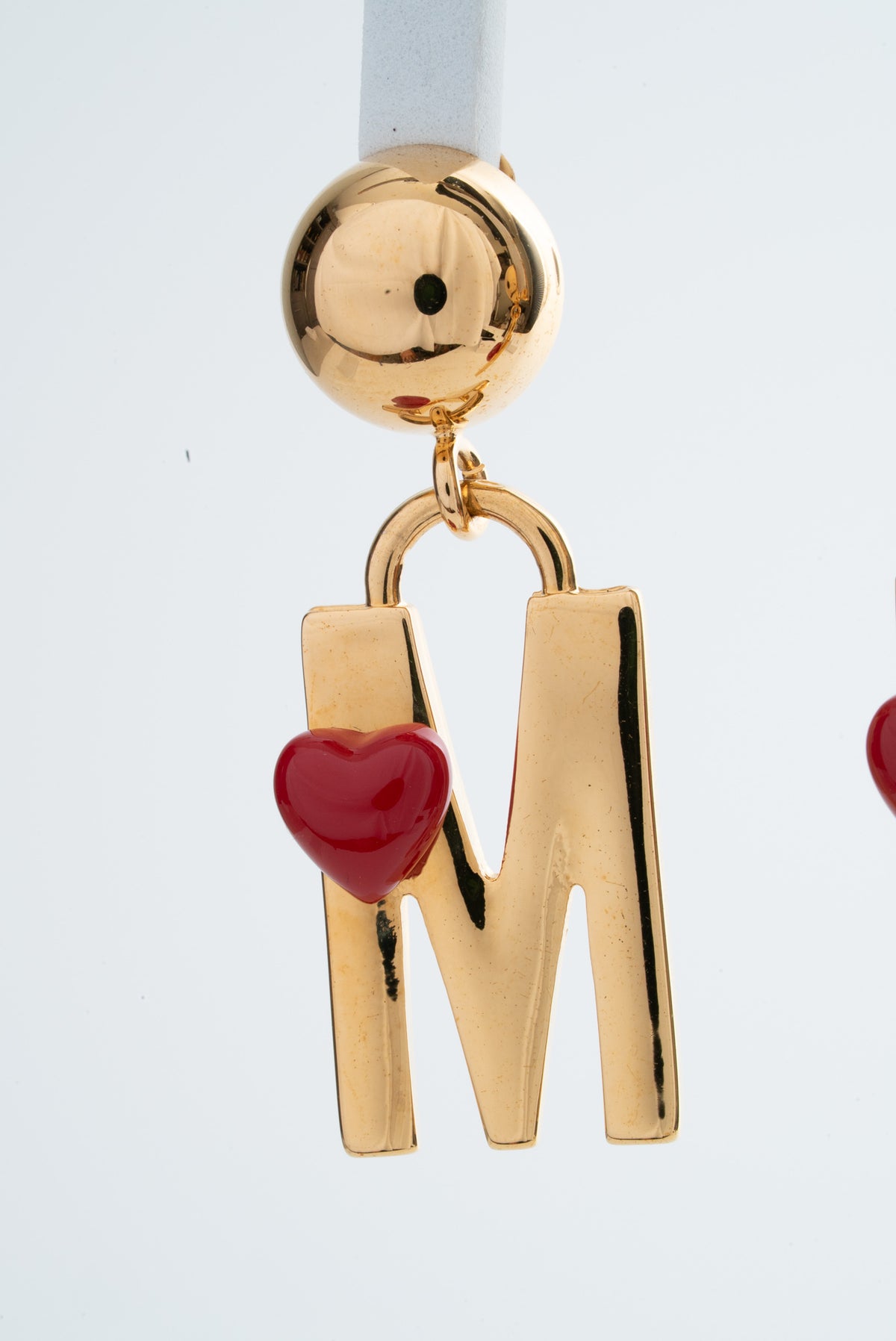 MOSCHINO COUTURE! - 2024 Logo "M" Drop Earrings