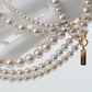 MOSCHINO COUTURE! - 2024 Multi-Strand Faux Pearl Bracelet, Large