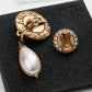 MOSCHINO COUTURE! - 2024 Reversible Mismatched Clip Earrings