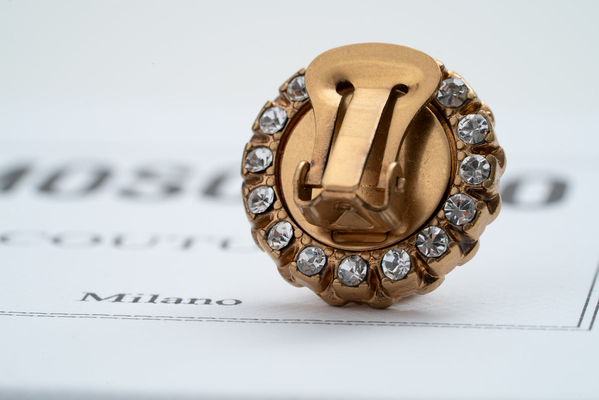 MOSCHINO COUTURE! - 2024 Reversible Mismatched Clip Earrings