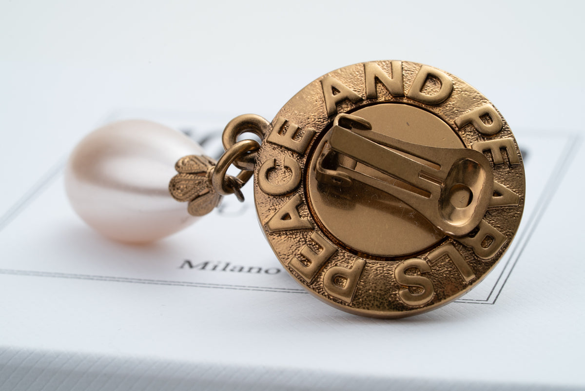 MOSCHINO COUTURE! - 2024 Reversible Mismatched Clip Earrings