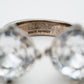 MOSCHINO COUTURE! - 2024 Rhinestone Statement Ring -  Multiple Sizes Available