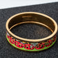 MOSCHINO COUTURE! - 2024 Enamel Bangle Bracelet
