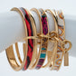 MOSCHINO COUTURE! - 2024 Enamel Bangle Set