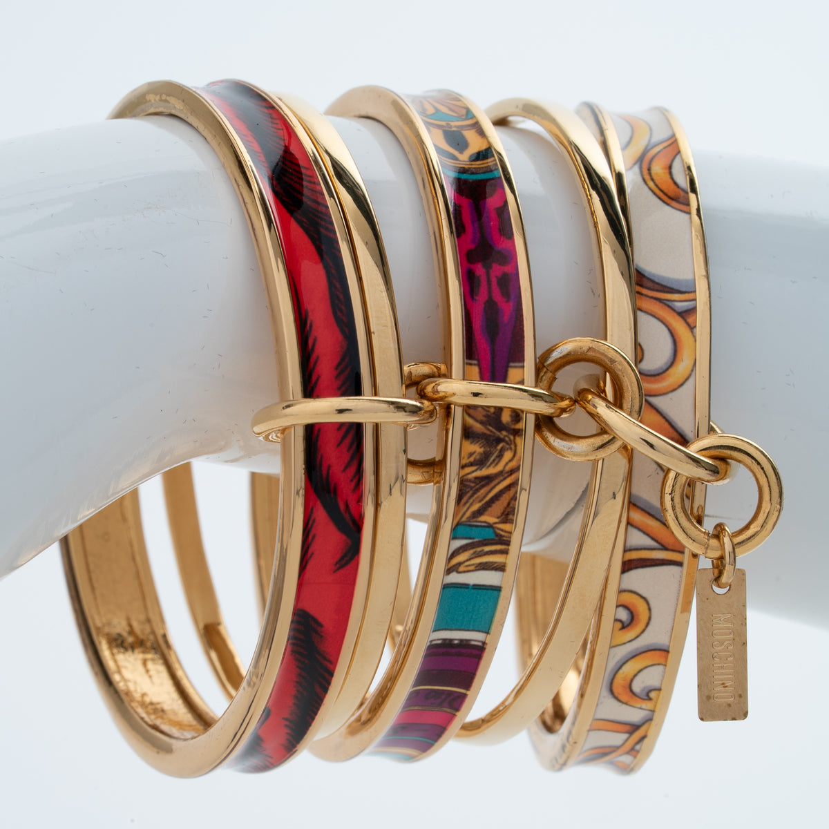 MOSCHINO COUTURE! - 2024 Enamel Bangle Set