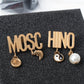 MOSCHINO COUTURE! - 2025 Charm Drop Earrings