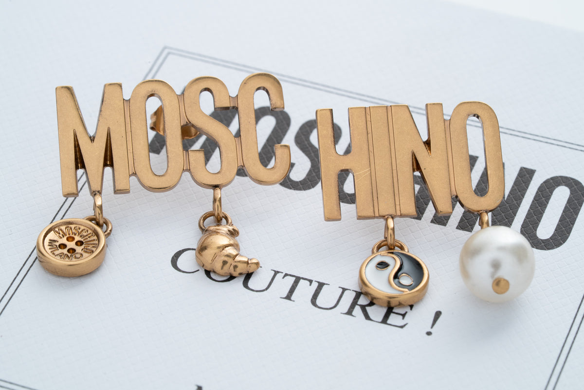 MOSCHINO COUTURE! - 2025 Charm Drop Earrings