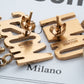 MOSCHINO COUTURE! - 2025 Charm Drop Earrings