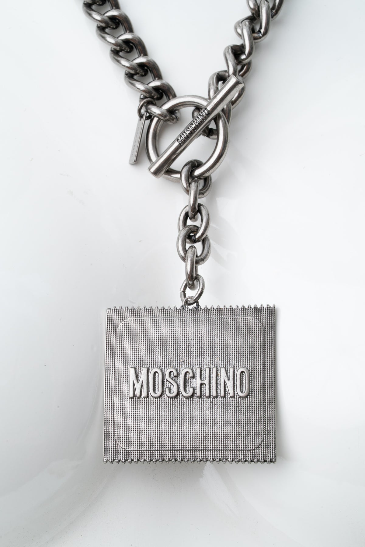 MOSCHINO COUTURE! - 2025 Condom Pendant Chain Necklace