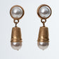 MOSCHINO COUTURE! - 2025 Thimble & Pearl Earrings