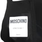 MOSCHINO COUTURE! - NWT 2018 Black Crepe Suspender Dress, Size 8