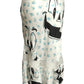 MOSCHINO COUTURE! - 2020 NWT Floral Print Jack-O-Lantern Skirt, Size 6