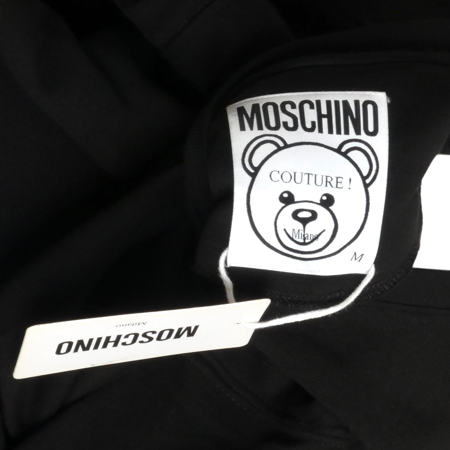 MOSCHINO COUTURE! - 2020 NWT Mickey Rat Sequin Sweatshirt, Size Medium