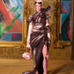 MOSCHINO COUTURE! - 2021 NWT Paint Stroke Evening Gown, Size 6