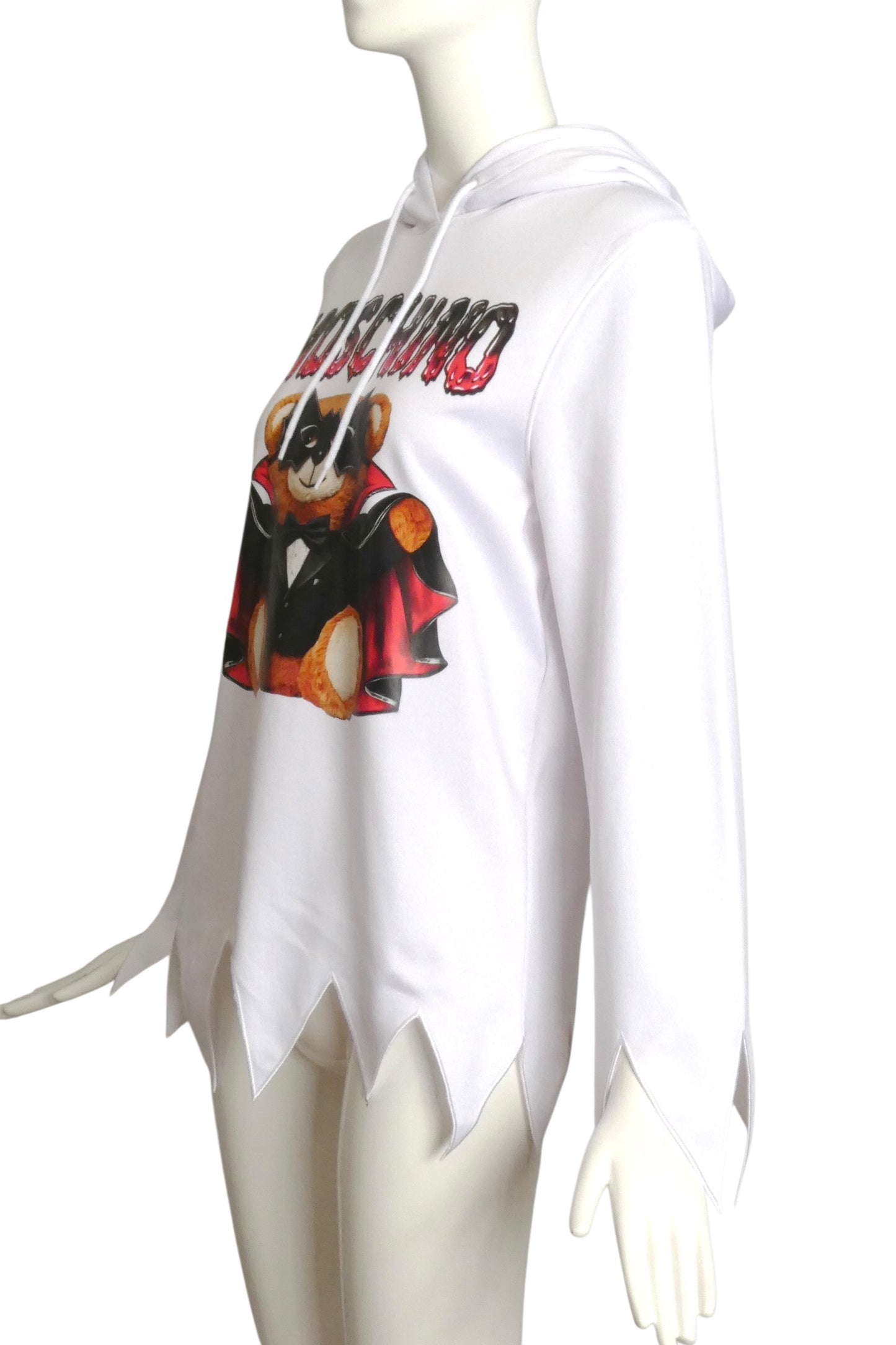 MOSCHINO COUTURE! - 2020 NWT Halloween Bear Hoodie Sweatshirt, Size 4