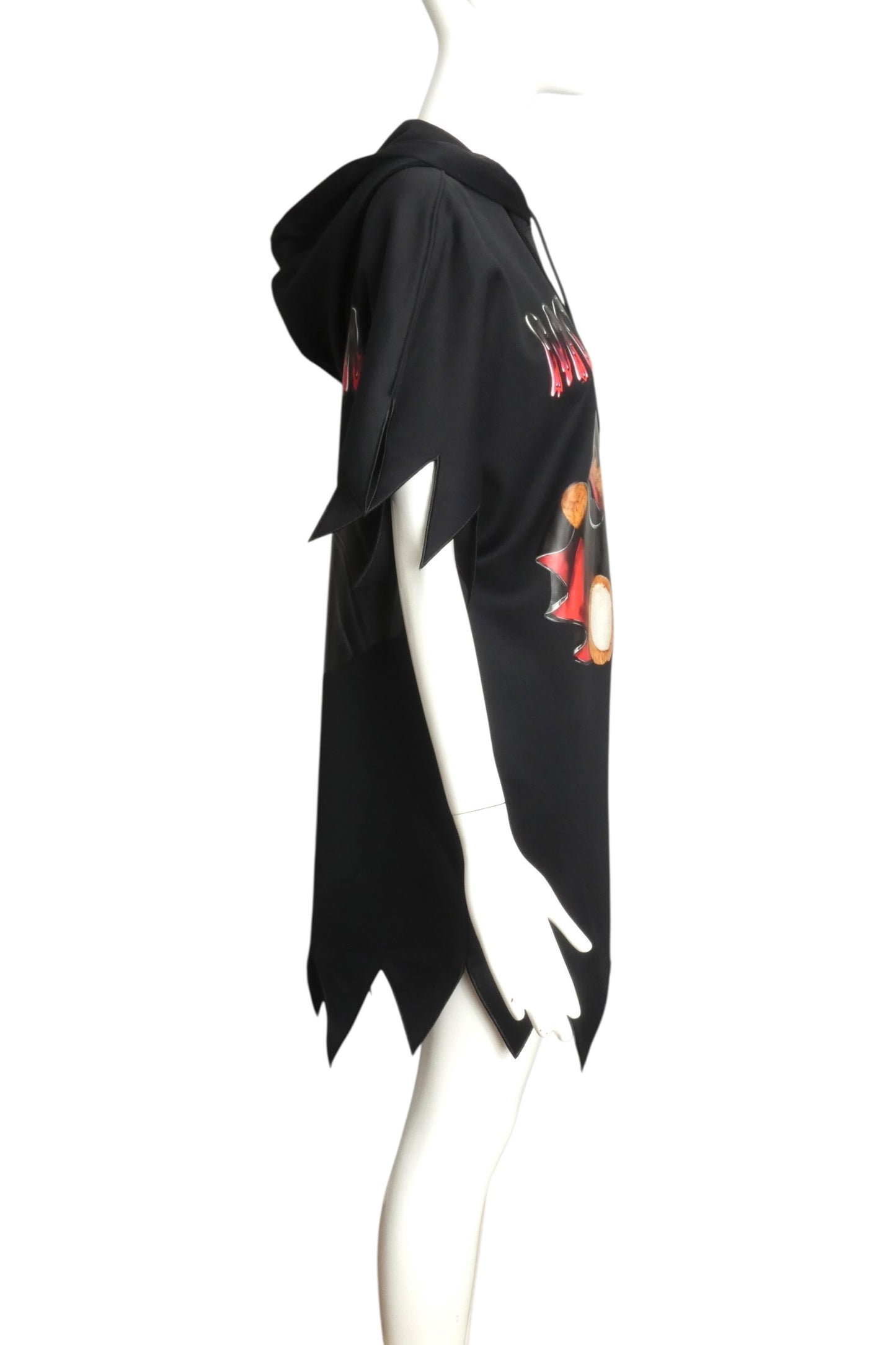 MOSCHINO COUTURE! - 2020 NWT Vampire Bear Hoodie Dress, Size 6
