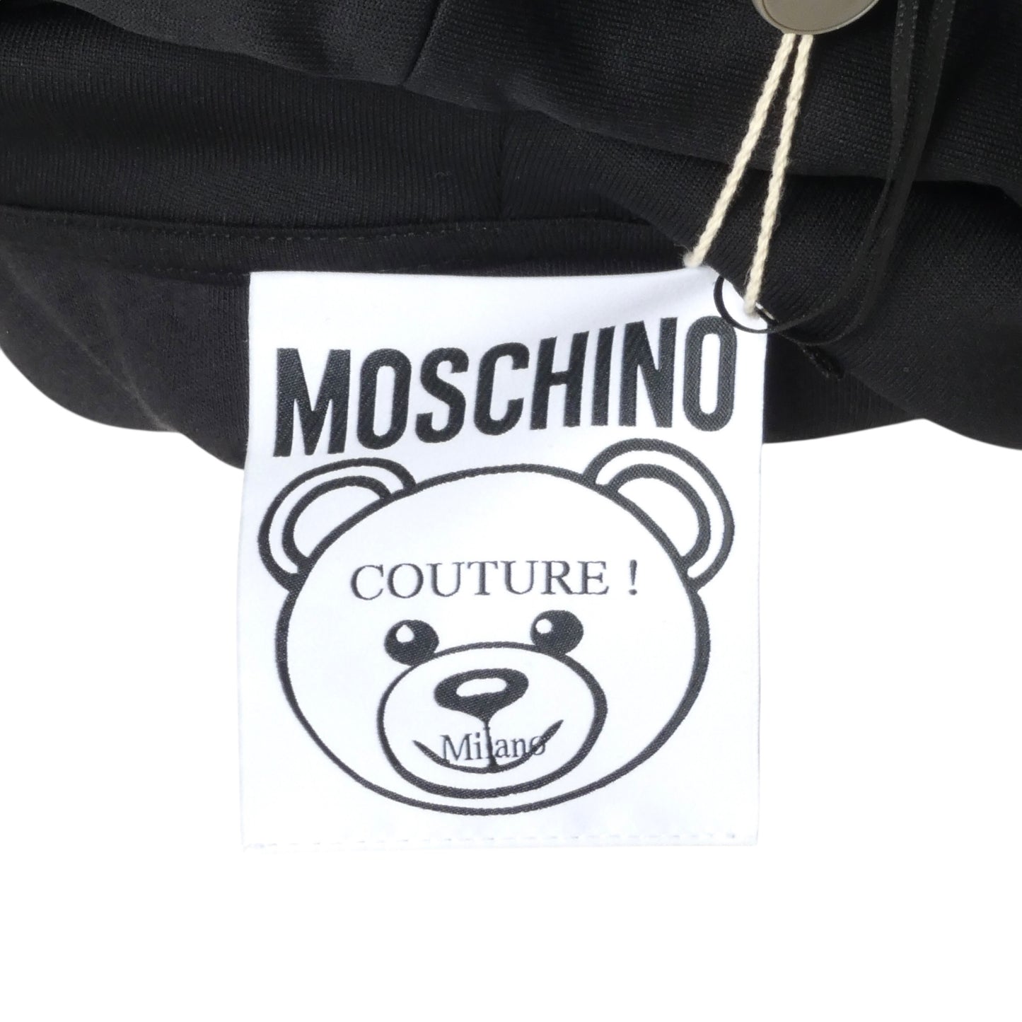 MOSCHINO COUTURE! - 2020 NWT Vampire Bear Hoodie Dress, Size 6