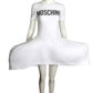 MOSCHINO COUTURE! - 2020 NWT White Pannier Dress, Size 4