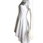 MOSCHINO COUTURE! - 2020 NWT White Pannier Dress, Size 4