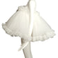 MOSCHINO COUTURE! - 2020 NWT White Tulle Ghost Top, Size 6