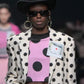MOSCHINO COUTURE! - 2025 NWT Red Felt 1/2 Cowboy Hat, Size Small