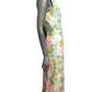 MOSCHINO COUTURE! - PF2025 Blue & Pink Floral Print Maxi Dress, Size-4