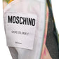 MOSCHINO COUTURE! - PF2025 Blue & Pink Floral Print Maxi Dress, Size-4