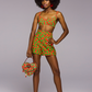 MOSCHINO COUTURE! - R2023 Red & Green Cherry Print Bra Top, Multiple Sizes Available