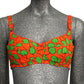MOSCHINO COUTURE! - R2023 Red & Green Cherry Print Bra Top, Multiple Sizes Available