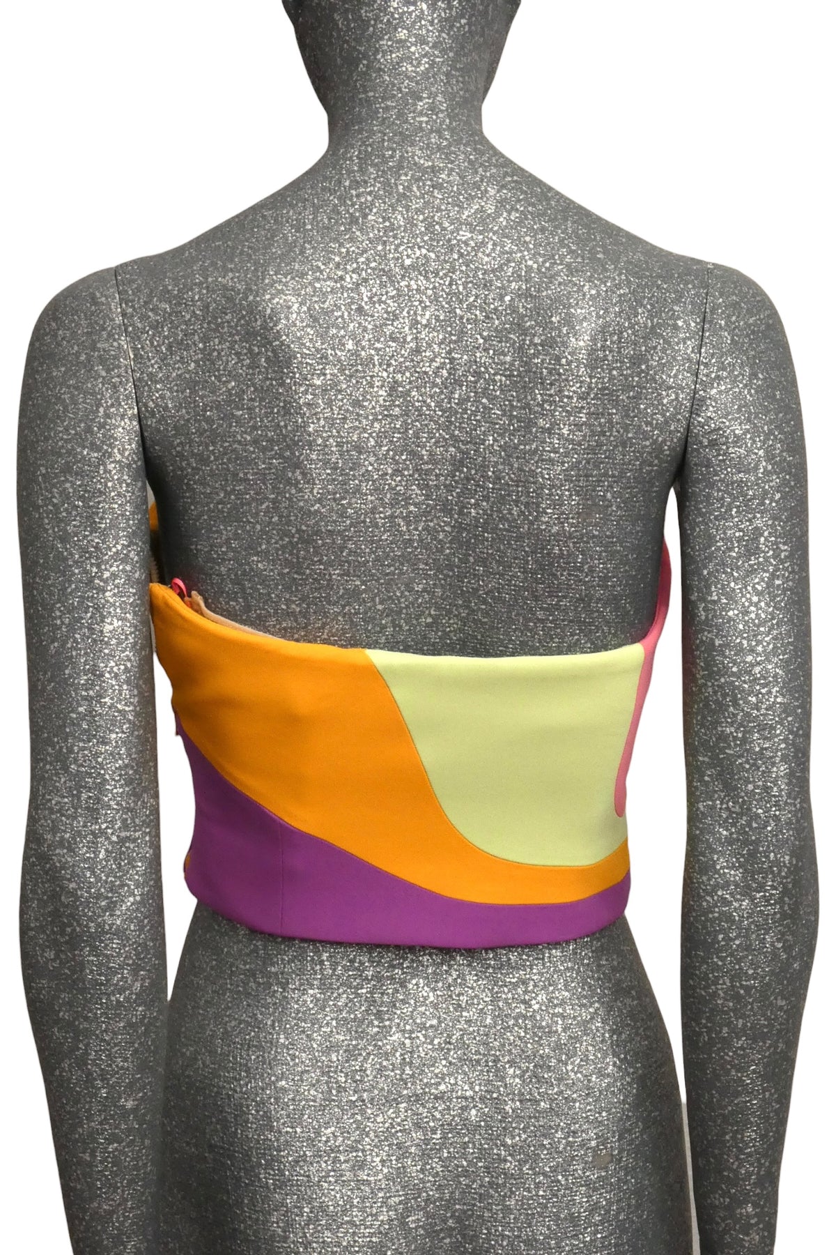 MOSCHINO COUTURE! - R2023 Multi Color Block Bustier, Multiple Sizes Available