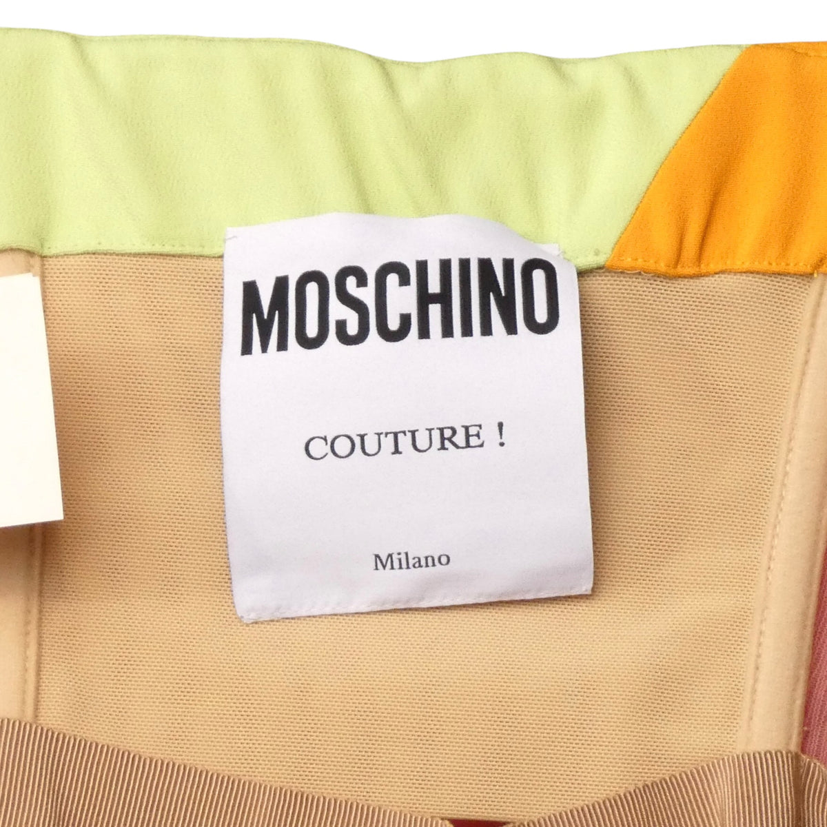 MOSCHINO COUTURE! - R2023 Multi Color Block Bustier, Multiple Sizes Available