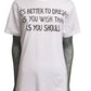 MOSCHINO COUTURE! - 2025 White Graphic Print T-Shirt, Multiple Sizes Available