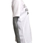 MOSCHINO COUTURE! - 2025 White Graphic Print T-Shirt, Multiple Sizes Available