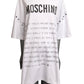 MOSCHINO COUTURE! - 2025 NWT Graphic Print T-Shirt Dress, Multiple Sizes Available