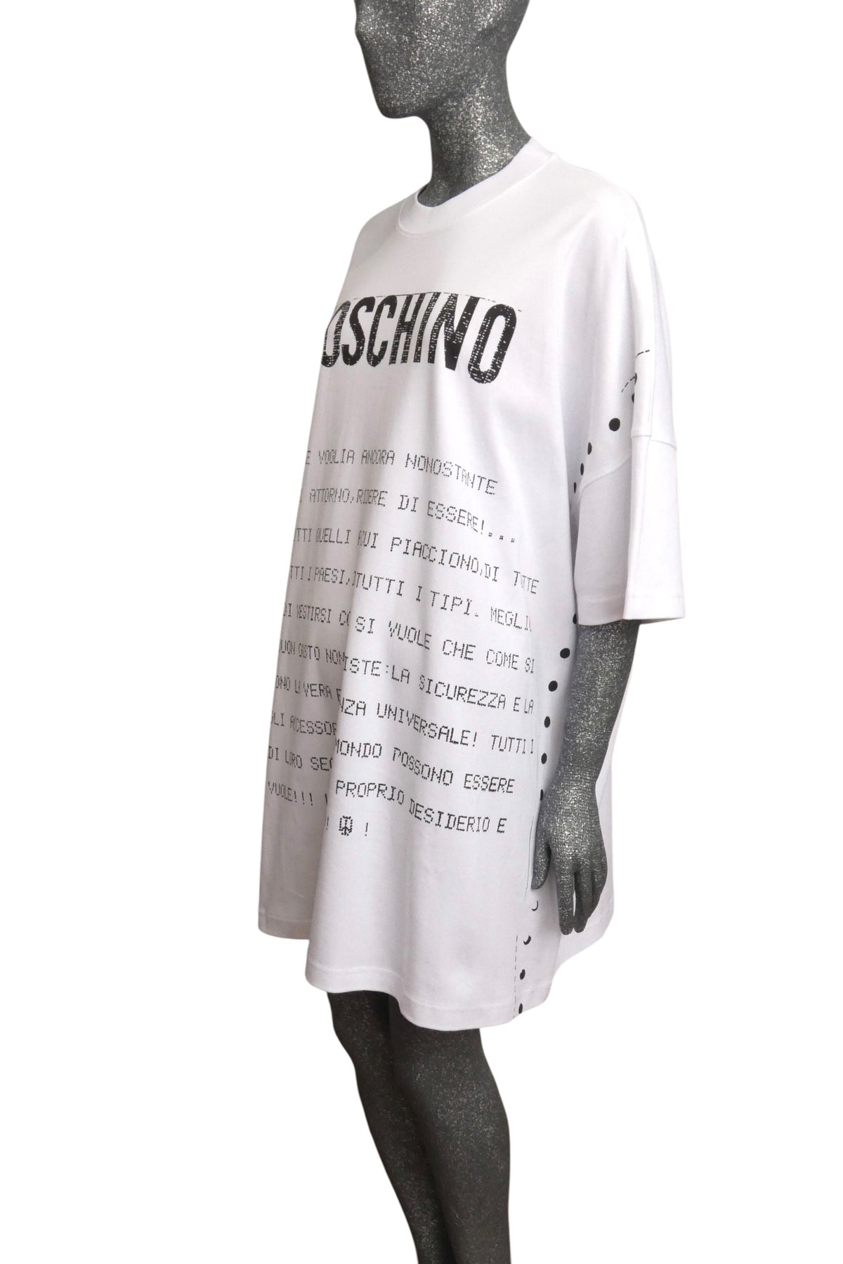 MOSCHINO COUTURE! - 2025 NWT Graphic Print T-Shirt Dress, Multiple Sizes Available
