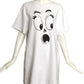 MOSCHINO COUTURE! - 2020 NWT White Ghost Dress, Size 8