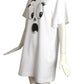 MOSCHINO COUTURE! - 2020 NWT White Ghost Dress, Size 8