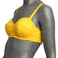 MOSCHINO COUTURE! - S2023 Yellow Crepe Bra Top, Multiple Items Available