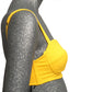MOSCHINO COUTURE! - S2023 Yellow Crepe Bra Top, Multiple Items Available