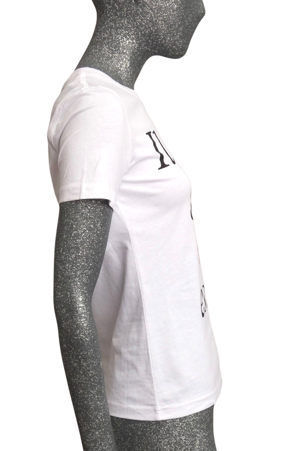 MOSCHINO COUTURE! - S2024 White & Black "Il Buon Gusto" T-Shirt, Multiple Items Available