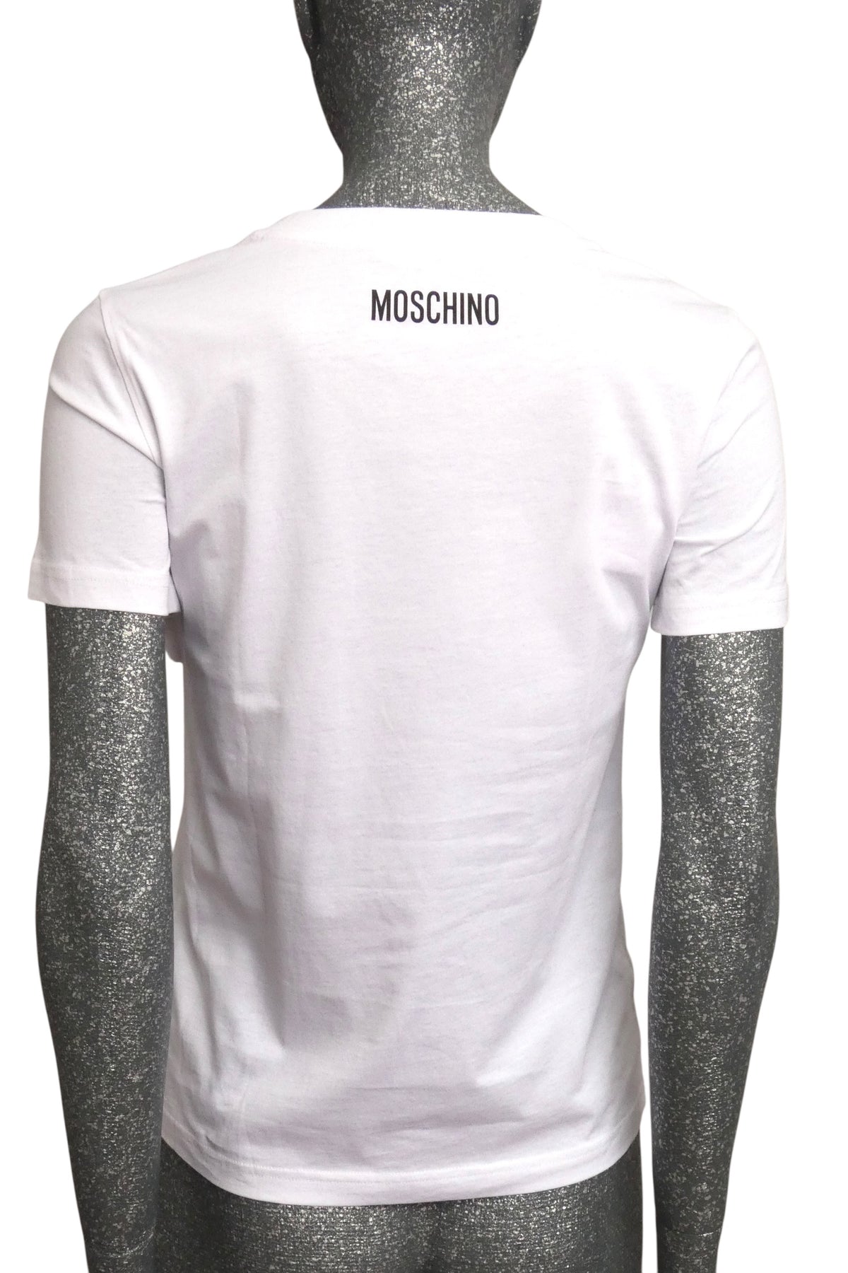 MOSCHINO COUTURE! - S2024 White & Black "Il Buon Gusto" T-Shirt, Multiple Items Available