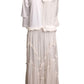 MOSCHINO COUTURE! - 2025 White Fabric Block Maxi Dress, Multiple Items Available