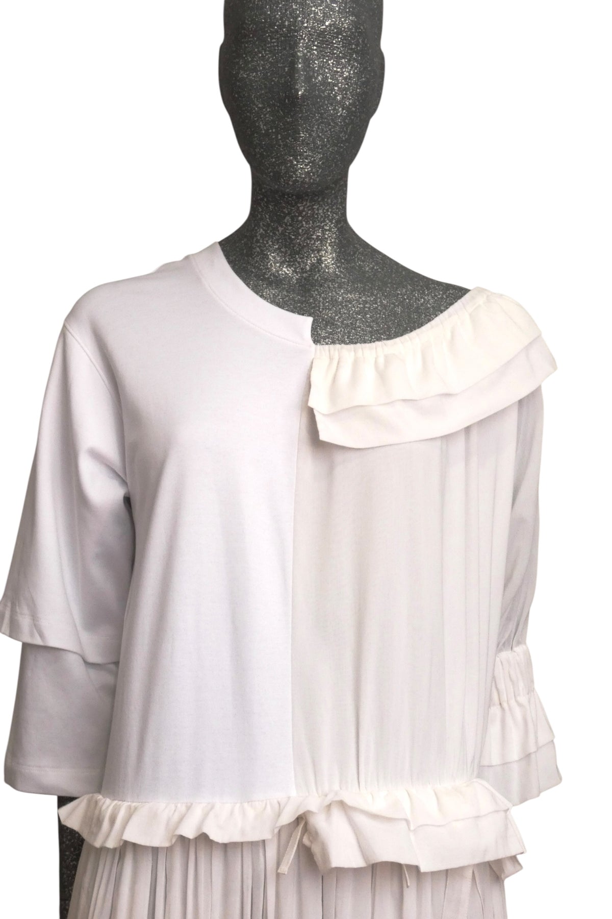 MOSCHINO COUTURE! - 2025 White Fabric Block Maxi Dress, Multiple Items Available
