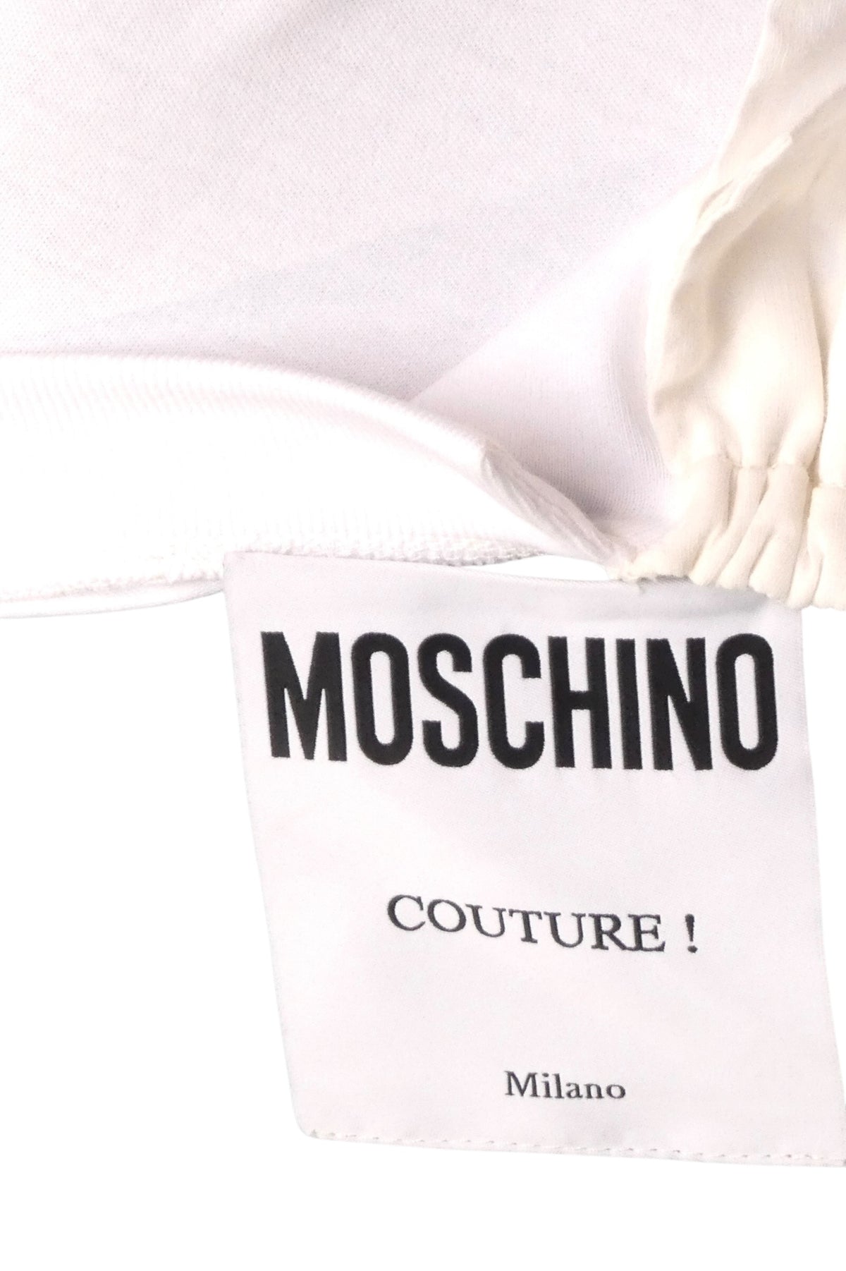MOSCHINO COUTURE! - 2025 White Fabric Block Maxi Dress, Multiple Items Available
