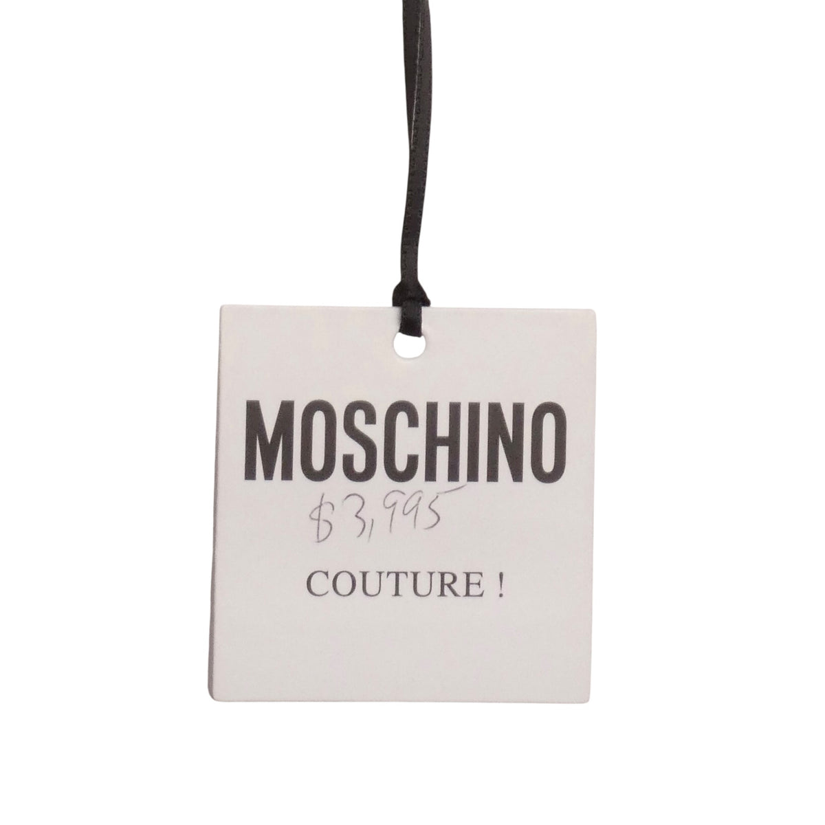 MOSCHINO COUTURE! - 2025 White Fabric Block Maxi Dress, Multiple Items Available
